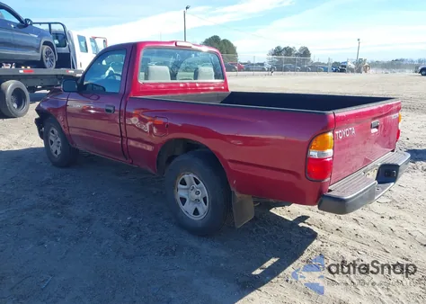 2004 Toyota Tacoma из США, поврежденный, VIN 5TENL42N44Z334499